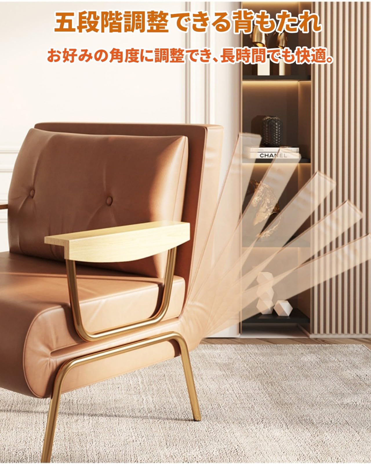 Amazon｜XinYshang ソファーベッド 一人用 折りたたみ 3WAY
